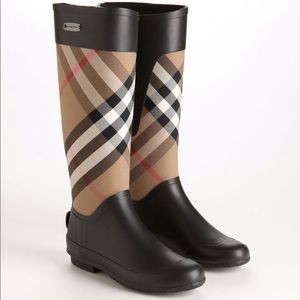Burberry Rain Boots Size 5.5 US Women